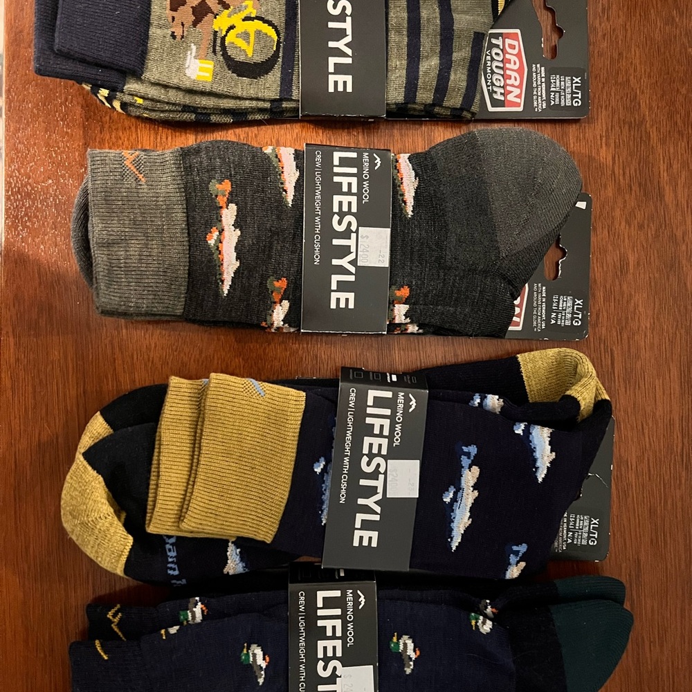 Lifestyle Men's Wool Socks - Assorted Colors